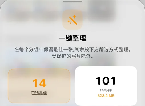 每组的最佳照片，一次选出。