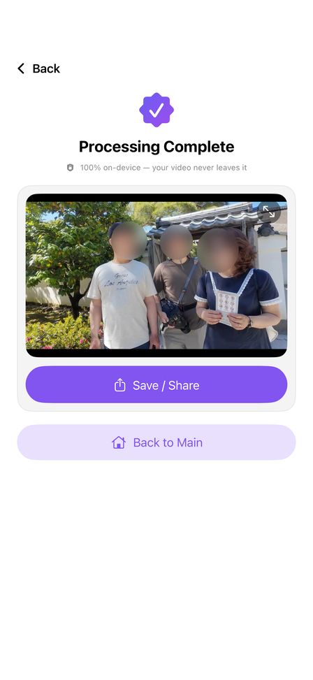 Done — save & share