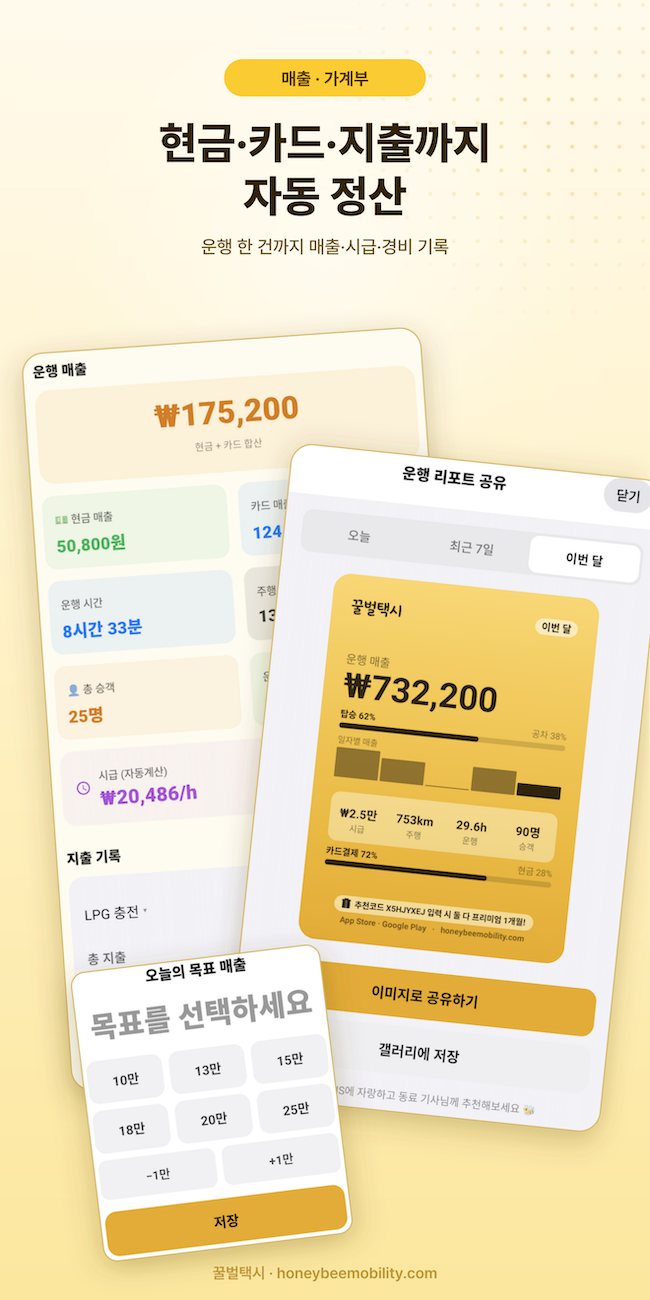 자동 가계부 — 현금·카드·지출까지 자동 정산